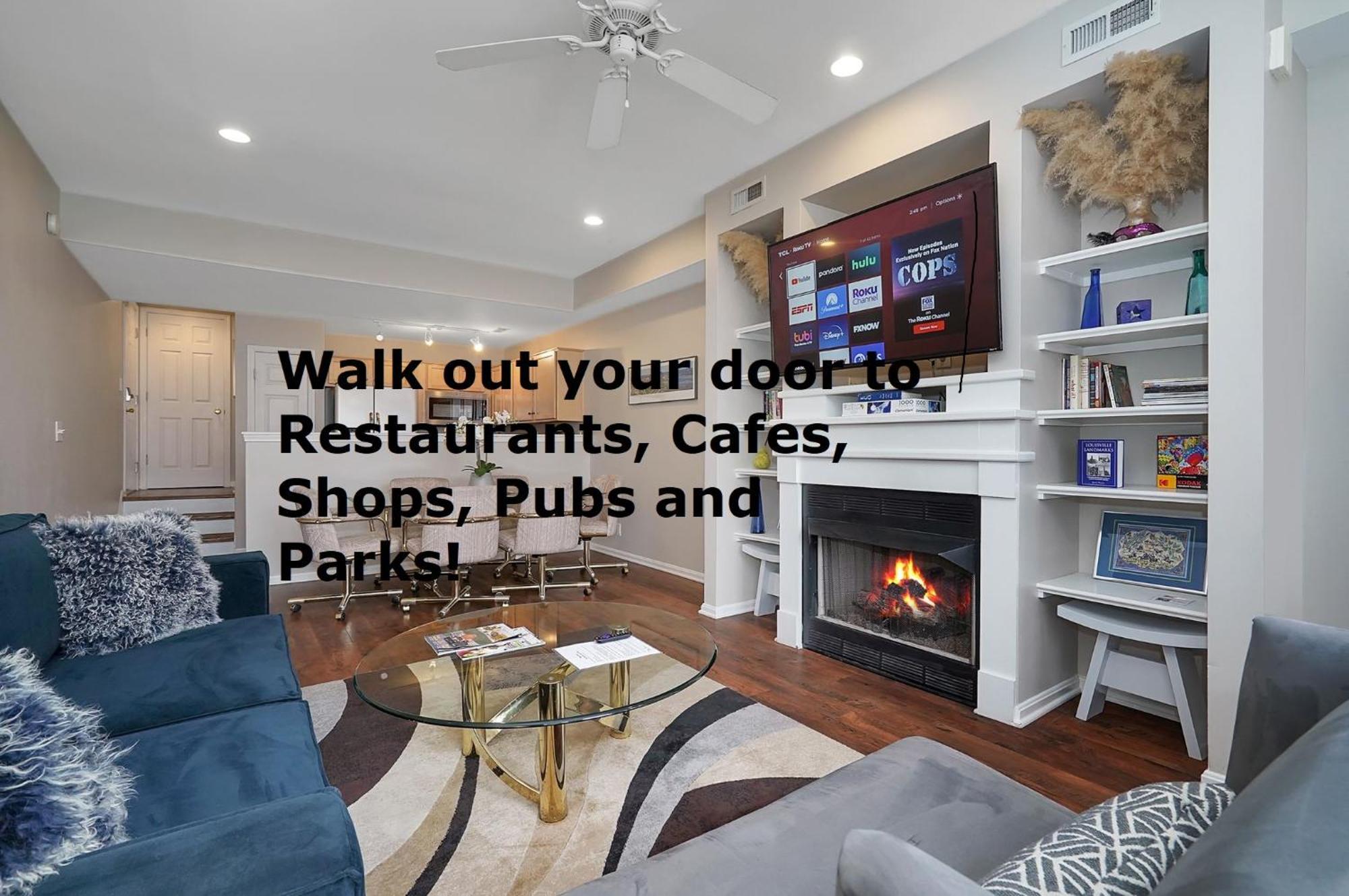 Lux Townhouse, Walk To All, Sleeps 6 Adults Louisville Ngoại thất bức ảnh